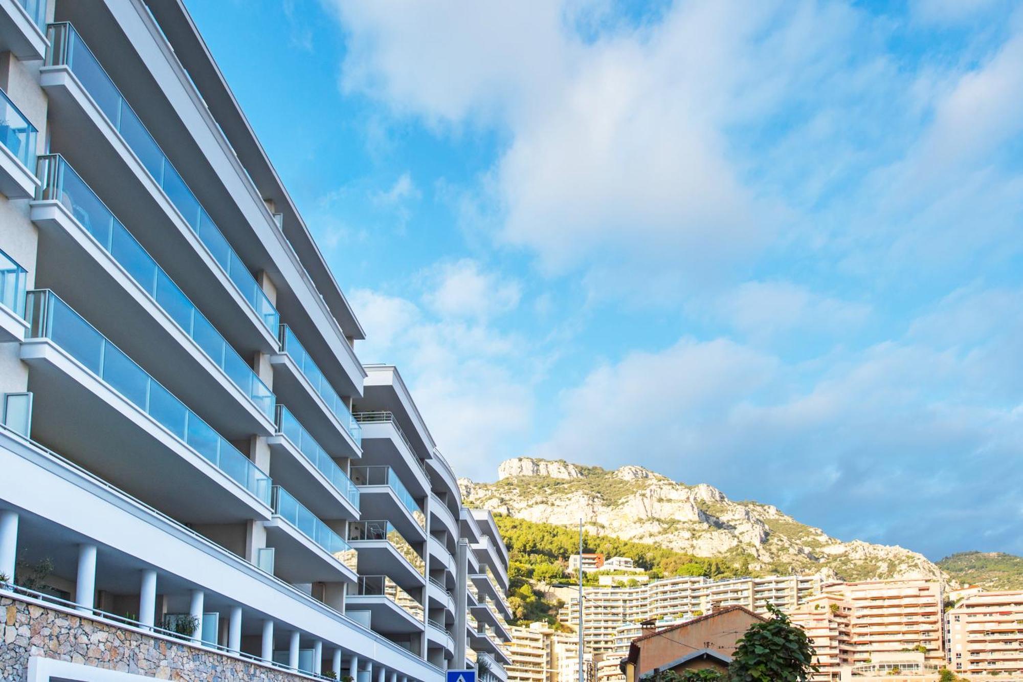 Grande Terrasse - Vue Mer - Parking - Bk Beausoleil Bagian luar foto